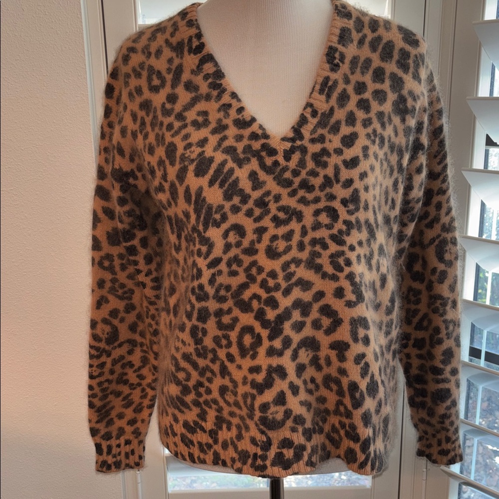 Michael Kors Brown V-Neck Sweater - S